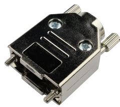 Assmann WSW components, Inc-ACOV-SUB-25MB28 Adattatori Shrink Boot Hood 180° 25 Shell Size Nickel Over Copper Acrylonitrile Butadiene Styrene