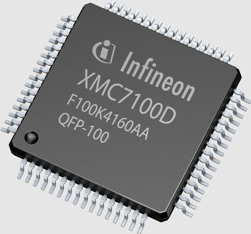 Infineon Technologies AG-XMC7100D-F100K4160AA Microcontrollers - MCUs MCU 32-bit ARM Cortex M0+/ARM Cortex M7 RISC 4416KB Flash 1.1V/3.3V/5V 100-Pin TEQFP EP Tray