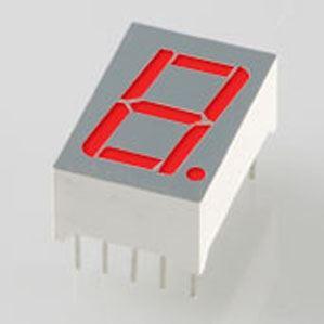Lumex-LDS-N512RI-RA Pantallas LED segmentadas Displays Module 1DIGIT 8LED Green CC 6-Pin DIP Module