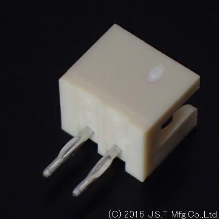 JST Manufacturing-B02-DR(LF)(SN) Steckverbinderleisten und Leiterplattenbuchsen Conn Shrouded Header HDR 2 POS 2mm Solder ST Thru-Hole Box