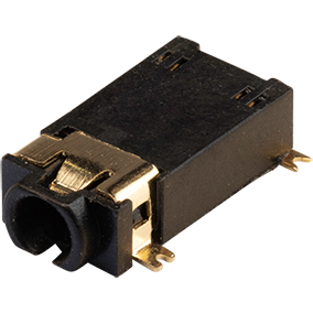 Same Sky (formerly CUI Devices)-SJ2-25404D-SMT-TR Connettore audio e video Conn 3.5MM Audio Jack F 4 POS Solder RA SMD 4 Terminal 1 Port T/R