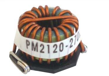 Bourns-2100HT-100-H-RC Induktor verbleit Inductor High Current Toroid 10uH/7.6uH 15% 1KHz 9.9A 0.012Ohm DCR RDL
