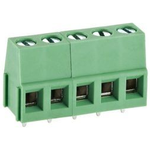 Conn Terminal Block 2 POS 5.08mm Solder ST Thru-Hole 16A