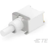 TE Connectivity-2267130-4 Druckknopfschalter Switch Push Button OFF (ON) SPST Round Plunger 20VAC 20VDC 0.4VA Momentary SMD Gull Wing T/R