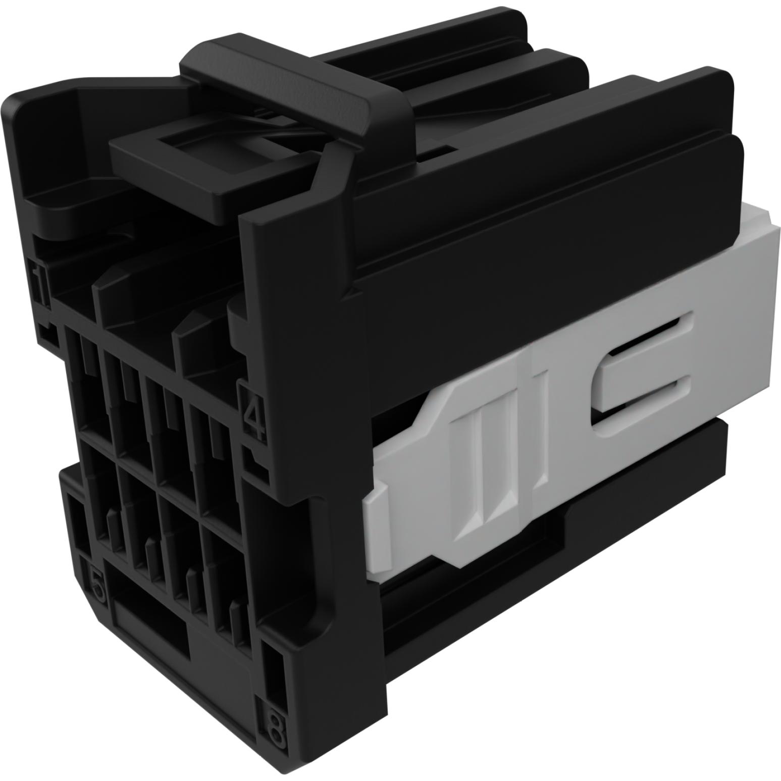 Molex-0347290080 Steckverbinderleisten und Leiterplattenbuchsen Conn Wire to Board RCP 8 POS 2.54mm Crimp ST Thru-Hole Stac64 Tray