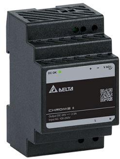 Delta Electronics-DRC-24V060W1RZ Alimentazione da CA a CC AC/DC Power Supply Single-OUT 24V 2.5A 60W 5-Pin