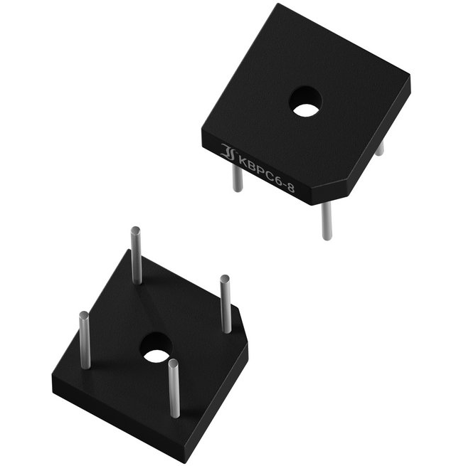 Diotec Semiconductor AG-KBPC602 Bridge Rectifiers Rectifier Bridge Diode Single 200V 6A 2-Pin Case KBPC Box