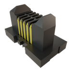 Conn Micro High Speed Terminal Strip HDR 10 POS 0.8mm Solder ST Top Entry SMD Edge Rate® T/R