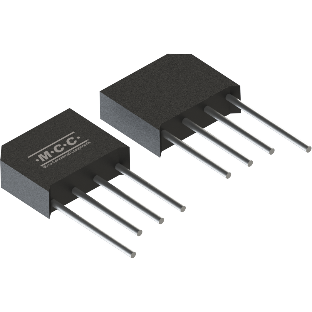 Micro Commercial Components-RS401GL-BP Bridge Rectifiers Diode Rectifier Bridge Single 50V 4A 4-Pin RS-4L Bulk