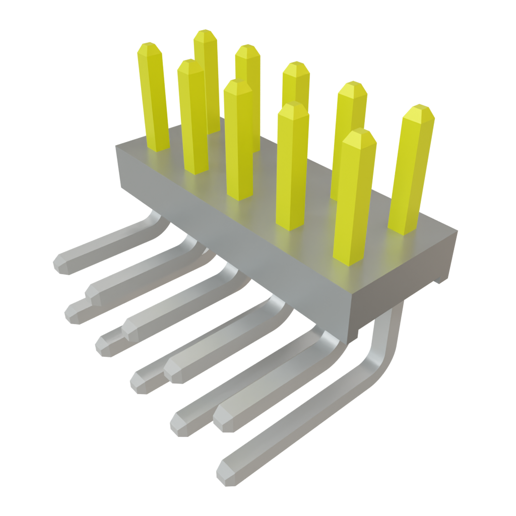 Samtec-TMM-105-01-L-D-RA Connector Headers and PCB Receptacles Conn Unshrouded Header HDR 10 POS 2mm Solder RA Side Entry Thru-Hole Bulk