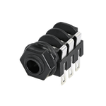 Conn Stereo Jack F Solder Lug RA Panel Mount 1 Port