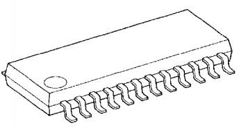 Toshiba-TPD7210F(EL1HITJ,F Bewegungsmotorsteuerung Triple Half Bridge Motor Driver 13.5V 24-Pin SSOP Tape