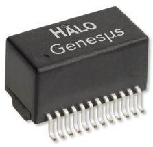 HALO Electronics-TG111-MSCE13LF Telecom, Übertrager Telecom Transformer 1CT:1CT 24 Terminal Gull Wing SMD
