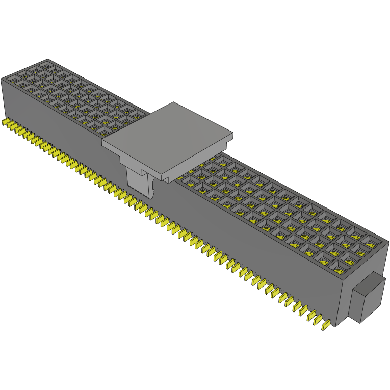 Samtec-ROLC-130-02-S-Q-P Connector Headers and PCB Receptacles Conn Socket Strip SKT 120 POS 0.71mm/0.56mm Solder ST SMD Tube