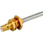 Conn QMA 0Hz to 11GHz 50Ohm Solder ST Panel Mount F Gold Bulk