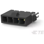 Conn Wire to Board HDR 4Power POS 3mm Solder ST Thru-Hole Tray