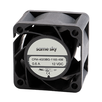 Same Sky (formerly CUI Devices)-CFM-4020BG-1165-498-22 Gebläse und Lüfter 40 x 40 mm DC Axial Fan, Ball Bearing