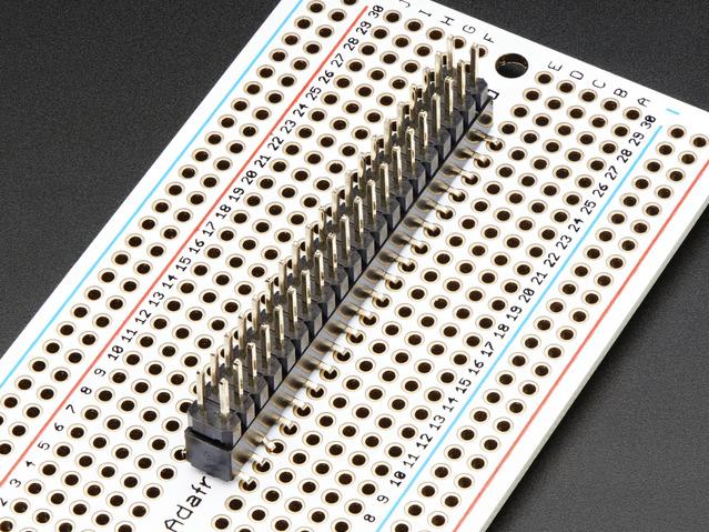Adafruit Industries-2270 Steckverbinderleisten und Leiterplattenbuchsen IDC Breakout Helper - 2x20 (40 pin)