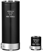 Nichicon-LNK2G272MSEH Kondensator, Aluminium Cap Aluminum Lytic 2700uF 400V 20% (76.2 X 75mm) Clamp Mount Screw 10.6A 5000h 85°C Bulk