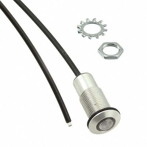 Visual Communications-FLXR2CTP06 LED-Lichtleiter LED Light Pipe Round Vertical Clear Flexible