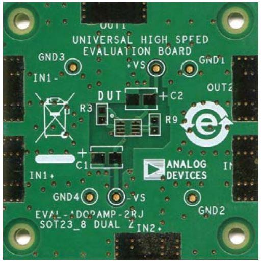 Analog Devices-AD8039ART-EBZ Cartes et kits de développement de circuit intégré d'amplificateur AD8039 Op Amp Evaluation Board