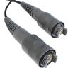 Bulgin Components PLC-PXEB5401B050 Assemblage de câble à fibre optique Cable Assembly Fiber Cable 50m Circular Fiber to Circular Fiber 4 to 4 POS PL-PL