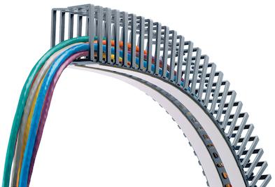 Panduit-FL12X12LG-A Verdrahtungskanäle Wiring Ducts Slotted Rectangular Polypropylene Light Gray