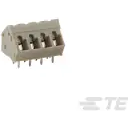 TE Connectivity-2834076-1 连接器接线板 Conn PC Terminal Block F 2 POS 5mm Solder Thru-Hole 16A/Contact Box/Carton