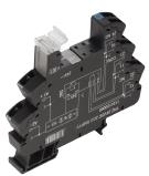 Weidmuller-1124090000 Relay Sockets Relay socket, Number of contacts 2, CO contact, Rated control voltage 12 V DC