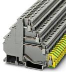 PHOENIX CONTACT-3011041 连接器接线板 Conn Feed-Through Terminal Block F 7 POS Screw ST T DIN Rail 19A