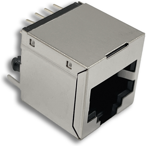 Switchcraft-PCRJ45AUE Steckverbinder, Telefon und Telekommunikation Conn RJ-45 F 8 POS 1.27mm Solder ST Thru-Hole 8 Terminal 1 Port Tray