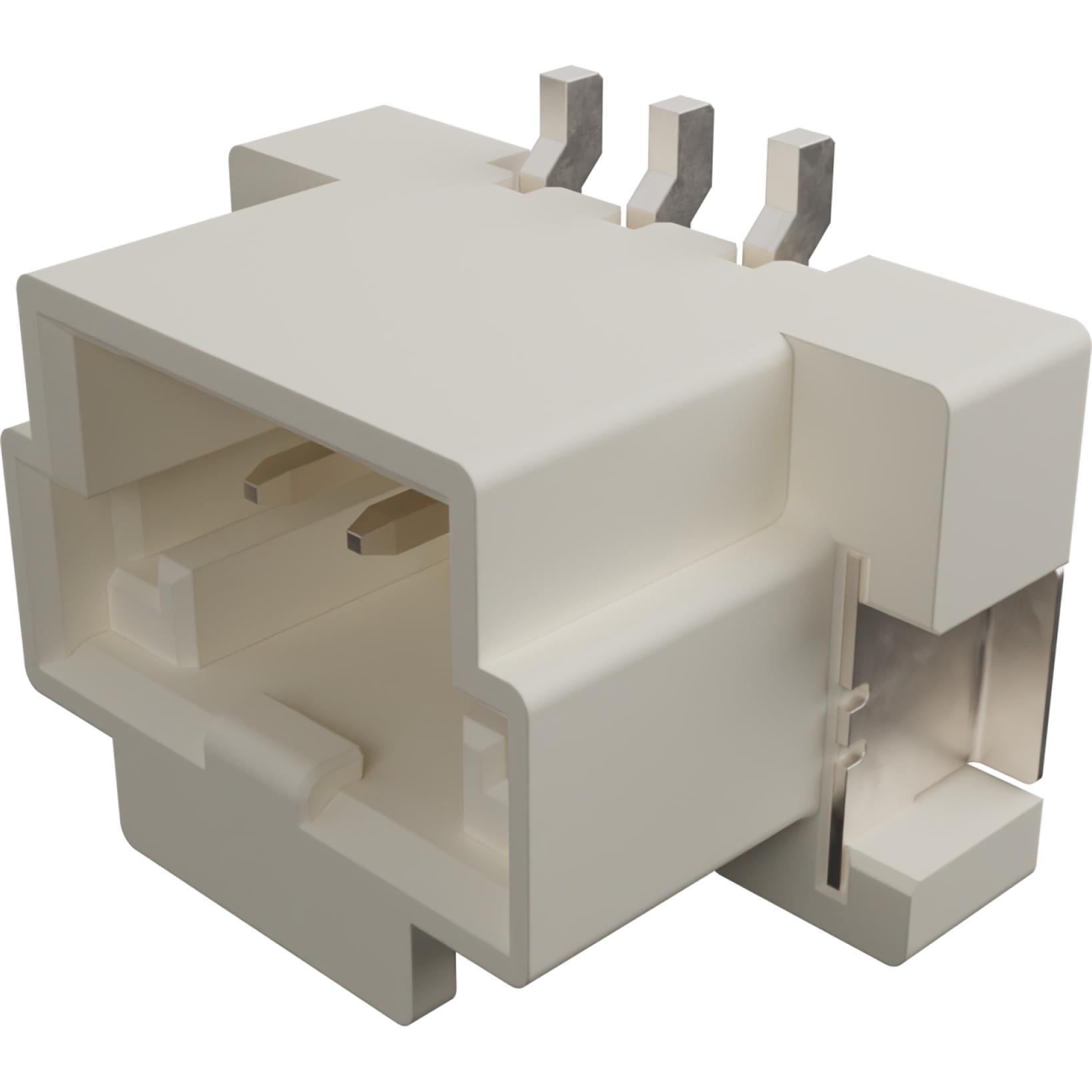 Molex-5600200321 Steckverbinderleisten und Leiterplattenbuchsen Conn Shrouded Header (4 Sides) HDR 3 POS 2mm Solder ST Top Entry SMD DuraClik Automotive T/R