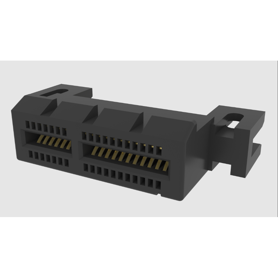 Amphenol Communications Solutions-10069690-10210TLF Steckverbinder, Kartenrand PCI Express® GEN 3 Card Edge, Storage and Server Connector, Straddle Mount, x1, 36 Positions, 1.00mm (0.039in) Pitch