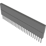 Conn Elevated Socket SKT 26 POS 2.54mm Solder ST Top Entry Thru-Hole Tube