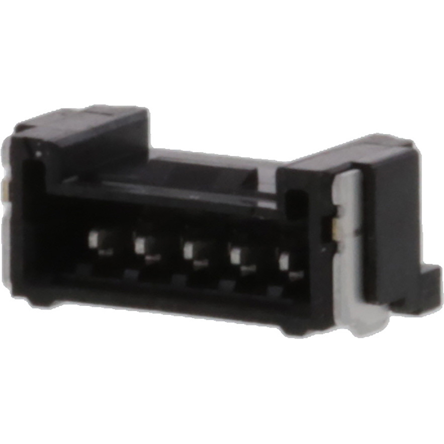 Molex-5055670571 Cabezales del conector y receptáculos PCB Conn Shrouded Header (4 Sides) HDR 5 POS 1.25mm Solder RA Side Entry SMD Micro-Lock Plus T/R