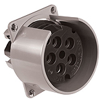 Conn Power RCP 4Power/1Ground POS ST Panel Mount 5 Terminal 1 Port Safeway®