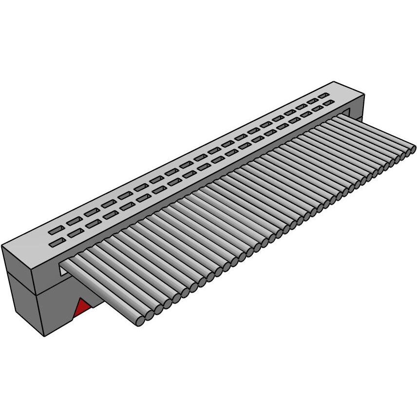Samtec-FFSD-20-01-N Piastre connettori e prese PCB Conn IDC Connector SKT 40 POS 1.27mm IDT RA Side Entry Cable Mount Tube