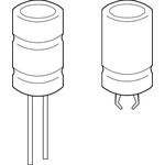 Cap Aluminum Lytic 900uF 63V 20% (22 X 40mm) Radial 8.4mm 0.05 Ohm 6.8A 10000h 125°C Bulk