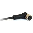 Bulgin Components PLC-PXPPVC12RAF03ACL050PVC null Cable Assembly Circular 5m 22-28AWG M12 Circular 3 Right Angle