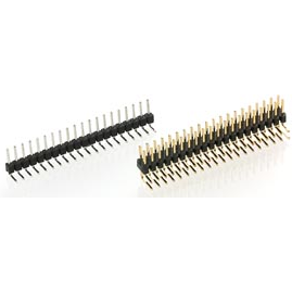 PRECI-DIP SA-890-70-022-20-002101 Cabezales del conector y receptáculos PCB Conn Unshrouded Header HDR 22 POS 2.54mm Solder RA Side Entry Thru-Hole