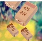 Cap Tant Solid 6.8uF 20V C CASE 10% (6 X 3.2 X 2.5mm) Inward L SMD 6032-28 2.4 Ohm 125°C Bulk