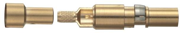 HARTING-09140006221 Steckverbinder, Kontakt Contact SKT Crimp/Solder ST Cable Mount