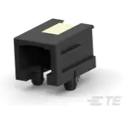 TE Connectivity-1-215876-3 Connector Telephone and Telecom Conn RJ-25 F 6 POS 1.27mm Solder RA Thru-Hole 6 Terminal 1 Port Cat 3 Tray