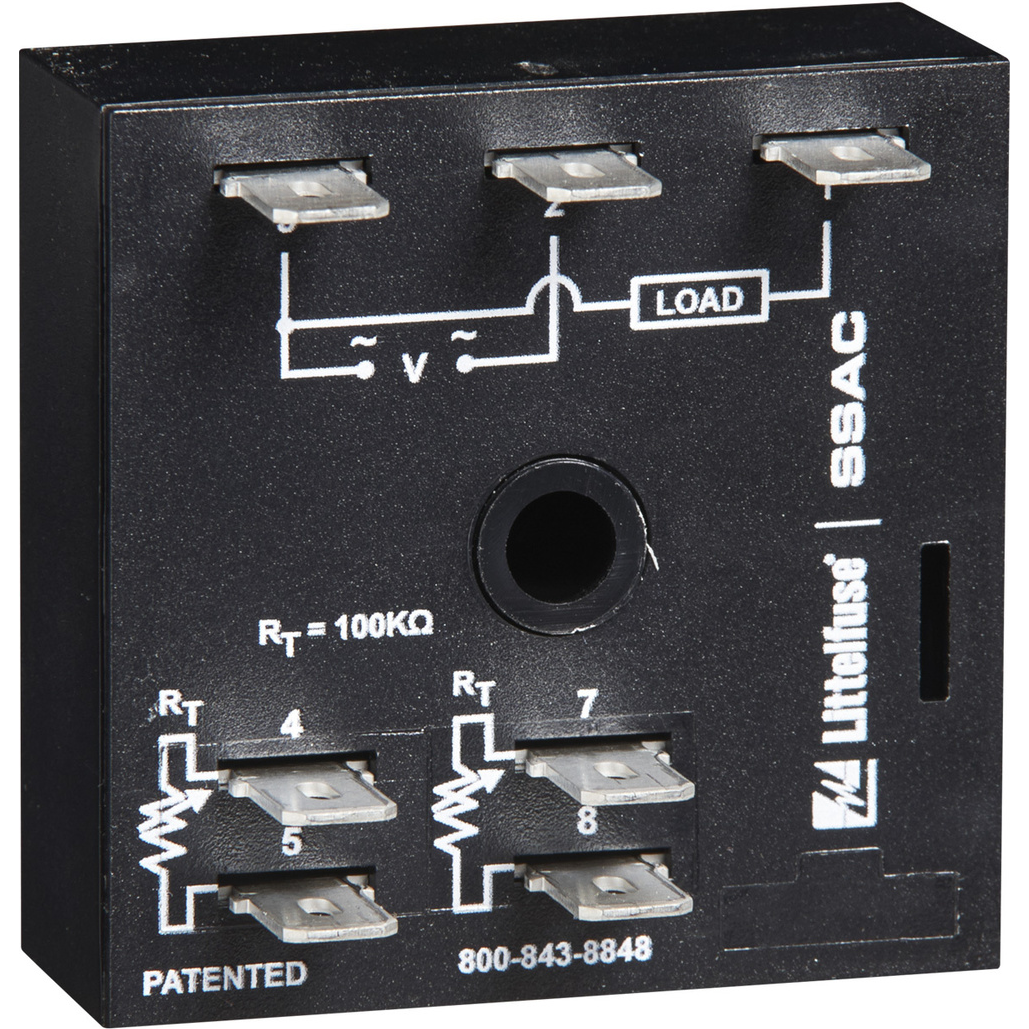 Littelfuse-KSDR40A0 Relais temporisé Time Delay Relay 120VAC 1A SPDT(50.8x30.7x50.8)mm SMD