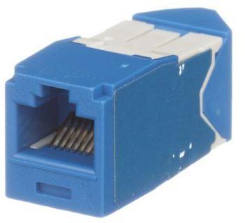 Panduit-CJLR6X88TGBU Connettore telefono e telecomunicazione Conn RJ-45 F 8 POS IDT Cable Mount 8 Terminal 1 Port Mini-Com® Cat 6a Individual