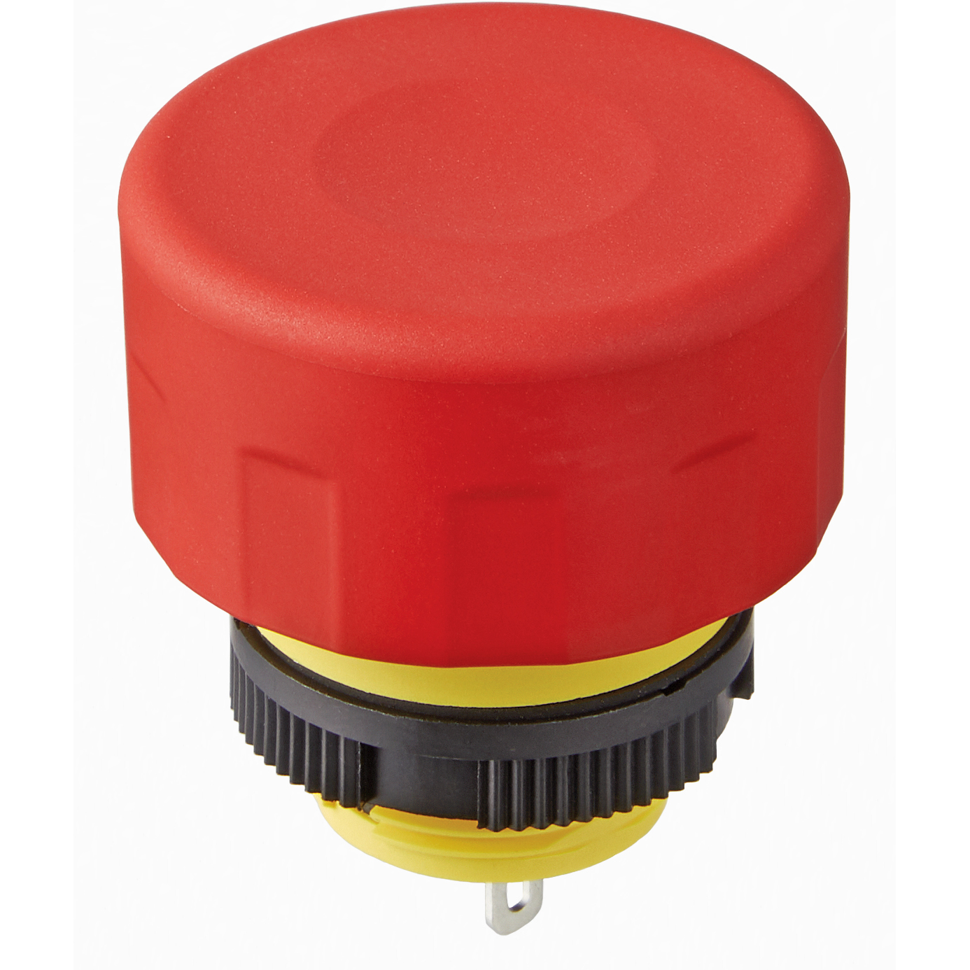 NKK Switches-FF0116BBCEEA01 Conmutador de detención de emergencia Low Profile Emergency Stop Switch