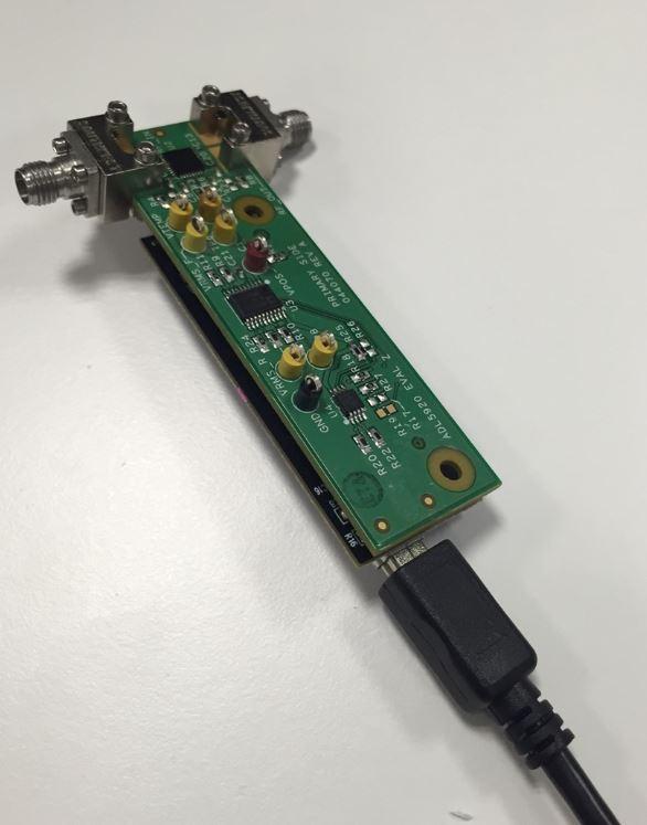 Analog Devices-ADL5920-EVALSDPZ Cartes et kits de développement RF/sans fil ADL5920 RF Detector Evaluation Board