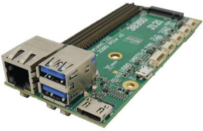 Auvidea GmbH-70718 Tarjetas y tableros portadores J121-IMU/MCU Carrier for Jetson TX2 rev. 1