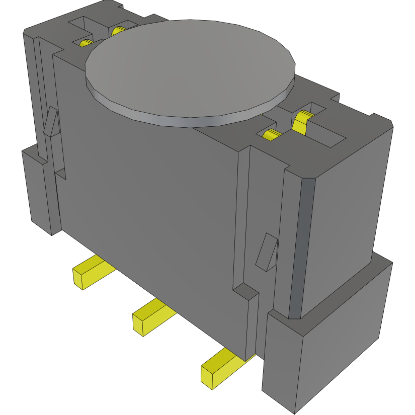 Samtec-FC1-06-01-T-K Raccordement FCC-FPC Conn FFC/FPC Connector SKT 6 POS 1mm Solder ST SMD Tube