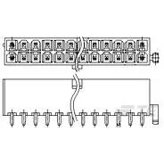 TE Connectivity-3-1775099-2 Steckverbinderleisten und Leiterplattenbuchsen Conn Wire to Board HDR 8Power POS 1.4mm Solder ST Thru-Hole Tray
